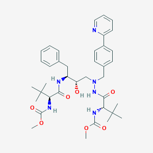 molecular formula C₃₈H₅₂N₆O₇ B000138 Atazanavir CAS No. 198904-31-3