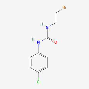 molecular formula C9H10BrClN2O B13800024 Urea, 1-(2-bromoethyl)-3-(p-chlorophenyl)- CAS No. 73953-61-4