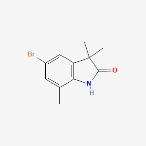 5-Bromo-3,3,7-trimethylindolin-2-one
