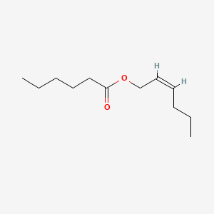 molecular formula C12H22O2 B13800400 (Z)-Hex-2-enyl hexanoate CAS No. 56922-79-3