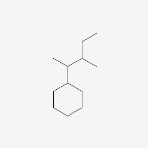 molecular formula C12H24 B13800407 (1,2-Dimethylbutyl)cyclohexane 