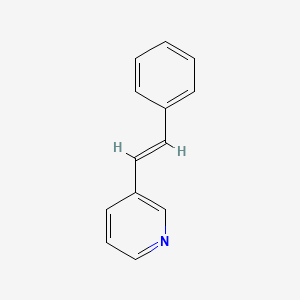 molecular formula C13H11N B13800435 3-Styryl-pyridine CAS No. 5097-91-6