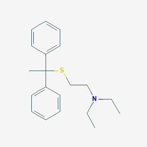 molecular formula C20H27NS B138005 Thiodeacylaprophen CAS No. 142146-96-1