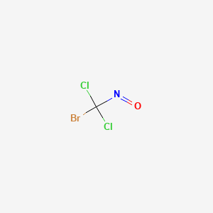 molecular formula CBrCl2NO B13800633 Methane, bromodichloronitroso- CAS No. 73411-12-8