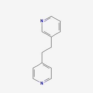 molecular formula C12H12N2 B13800722 3-[2-(Pyridin-4-yl)ethyl]pyridine CAS No. 52864-49-0