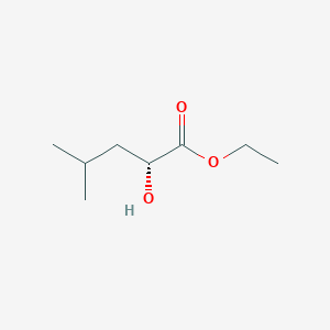 molecular formula C8H16O3 B138008 Ethyl 2-hydroxy-4-methylvalerate, (2R)- CAS No. 60856-83-9