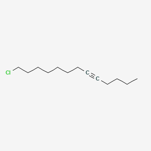molecular formula C13H23Cl B13800832 5-Tridecyne, 13-chloro- CAS No. 71317-63-0