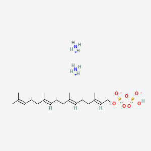 molecular formula C20H42N2O7P2 B13801138 Geranylgeranyl pyrophosphate ammonium salt 