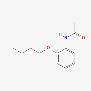 molecular formula C12H17NO2 B13801143 N-(2-Butoxyphenyl)acetamide CAS No. 532-09-2