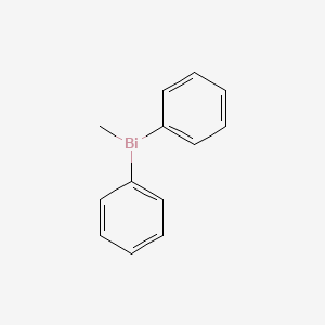 molecular formula C13H13Bi B13801213 Methyldiphenylbismuthine CAS No. 74724-75-7