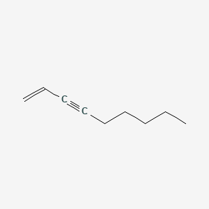 molecular formula C9H14 B13801298 1-Nonen-3-yne CAS No. 57223-18-4