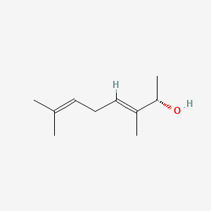 molecular formula C10H18O B13801374 [S-(E)]-3,7-dimethyl-3,6-octadien-2-ol CAS No. 97890-07-8