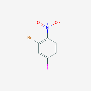 molecular formula C6H3BrINO2 B1380179 2-Bromo-4-iodo-1-nitrobenzene CAS No. 860603-83-4