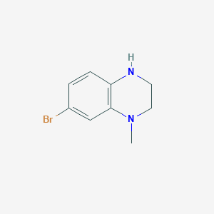 7-Bromo-1-methyl-1,2,3,4-tetrahydroquinoxaline