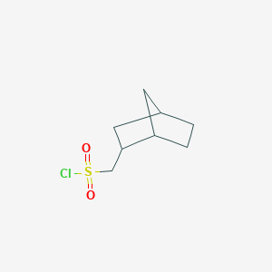 {Bicyclo[2.2.1]heptan-2-yl}methanesulfonyl chloride