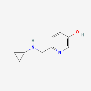 6-[(Cyclopropylamino)methyl]pyridin-3-ol