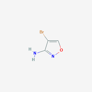 molecular formula C3H3BrN2O B1380247 4-Bromoisoxazol-3-amine CAS No. 1519318-68-3