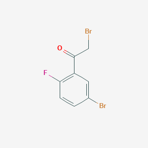 5-Bromo-2-fluorophenacyl bromide