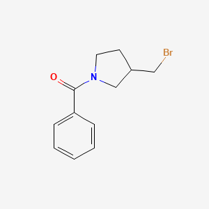 1-Benzoyl-3-(bromomethyl)pyrrolidine