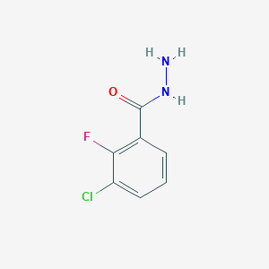 3-Chloro-2-fluorobenzohydrazide