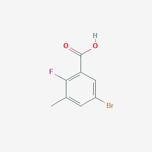 5-Bromo-2-fluoro-3-methylbenzoic acid
