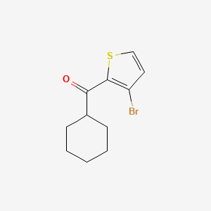 (3-Bromothiophen-2-yl)(cyclohexyl)methanone