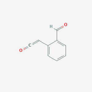 molecular formula C9H6O2 B13802916 2-(2-Oxoethenyl)benzaldehyde CAS No. 89002-82-4