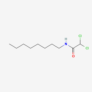 molecular formula C10H19Cl2NO B13803020 Acetamide, 2,2-dichloro-N-octyl- CAS No. 5326-91-0