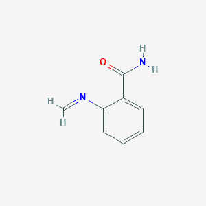 molecular formula C8H8N2O B13803068 Benzamide, O-(methyleneamino)-(7CI) 