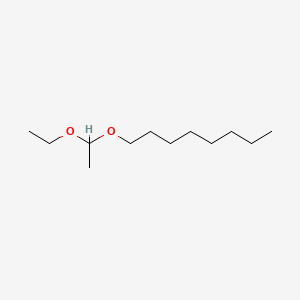 molecular formula C12H26O2 B13803074 1-(1-Ethoxyethoxy)octane CAS No. 54889-49-5