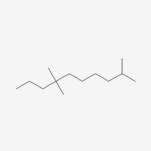 molecular formula C13H28 B13803097 2,7,7-Trimethyldecane 
