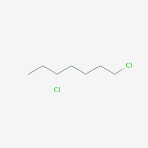 molecular formula C7H14Cl2 B13803180 1,5-Dichloroheptane CAS No. 56375-90-7