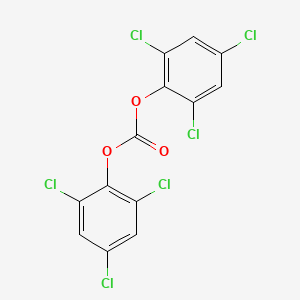 molecular formula C13H4Cl6O3 B13803192 Bis(2,4,6-trichlorophenyl) carbonate CAS No. 7497-11-2