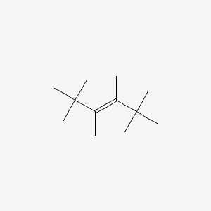 molecular formula C12H24 B13803209 (E)-2,3-Di-tert-butyl-2-butene CAS No. 54290-40-3