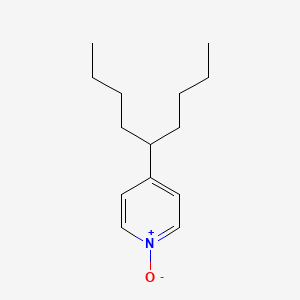molecular formula C14H23NO B13803228 4-(5-Nonyl)-pyridine N-oxide CAS No. 53534-29-5