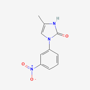 4-methyl-1-(3-nitrophenyl)-2,3-dihydro-1H-imidazol-2-one