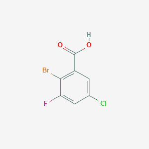 2-Bromo-5-chloro-3-fluorobenzoic acid