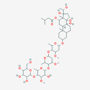 molecular formula C53H90O22 B138033 Dregeoside B CAS No. 126005-93-4