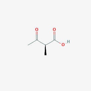molecular formula C5H8O3 B13803323 (2S)-2-Methyl-3-oxobutanoic acid CAS No. 76652-88-5