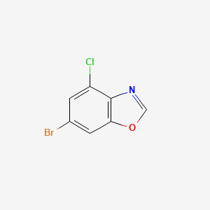6-Bromo-4-chloro-1,3-benzoxazole