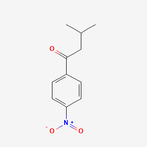 1-Butanone, 3-methyl-1-(4-nitrophenyl)-