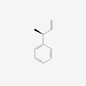 molecular formula C10H12 B13803536 (+)-(S)-But-3-en-2-ylbenzene 