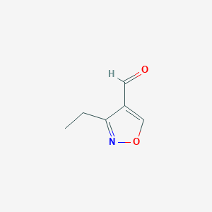 3-Ethyl-1,2-oxazole-4-carbaldehyde