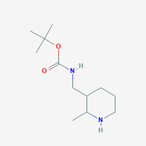 tert-Butyl N-[(2-methylpiperidin-3-yl)methyl]carbamate