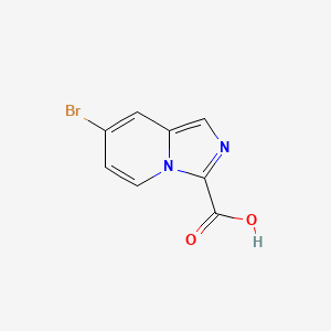 7-Bromoimidazo[1,5-a]pyridine-3-carboxylic acid