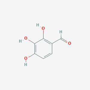 molecular formula C7H6O4 B138039 2,3,4-Trihydroxybenzaldehyde CAS No. 2144-08-3
