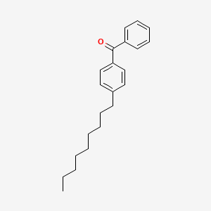 molecular formula C22H28O B13804003 4-Nonylbenzophenone CAS No. 64357-67-1