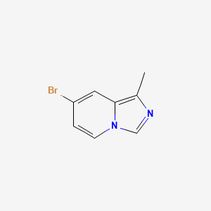 molecular formula C8H7BrN2 B1380406 7-Bromo-1-methylimidazo[1,5-a]pyridine CAS No. 1379341-62-4