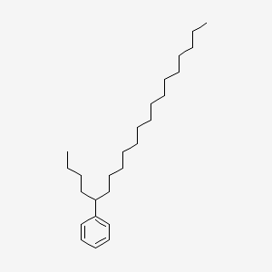 molecular formula C26H46 B13804204 5-Phenyleicosane CAS No. 2400-04-6