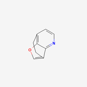molecular formula C9H7NO B13804224 3,7-Ethanofuro[3,2-b]pyridine CAS No. 255398-78-8